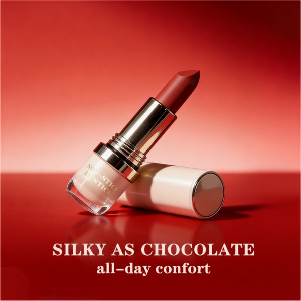 15-color OEM Private Label Custom Matte Waterproof Lipstick Suitable for Dates and Parties Moisturizing and Non-stick Cup