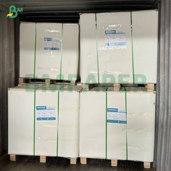 240g - 300g Tear Resistance Clay Coated With Natural Brown Paperboard CCKB