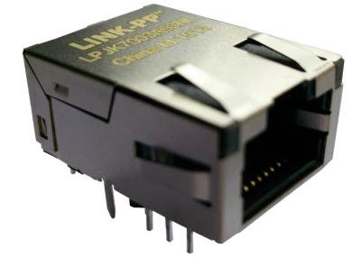 J0G-0001NL 1x1 Tab-Up Low Profile RJ45 Conector LPJK7003A98NL