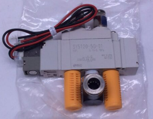 SMC SY5120-5G-01 клапан, Sol, SY5000 SOL/VALVE, RUBBER SEAL номинальное напряжение 24 VDC
