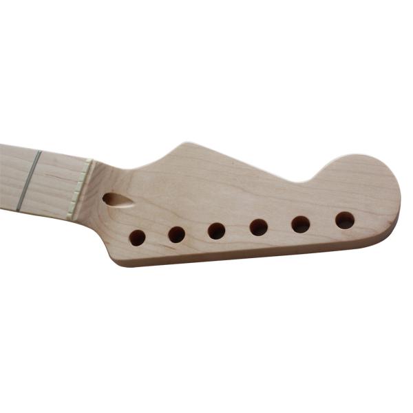 Stratocaster estilo guitarra elétrica pescoço DIY peças 660 mm comprimento