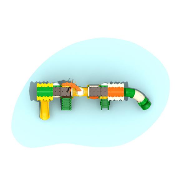 Creole Styles Kids Plastic Playground Equipment Childrens Garden Toys SGS Approval