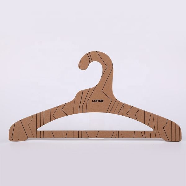 40cm Recycled Cardboard Coat Hanger Multifunction Design Custom Thickness