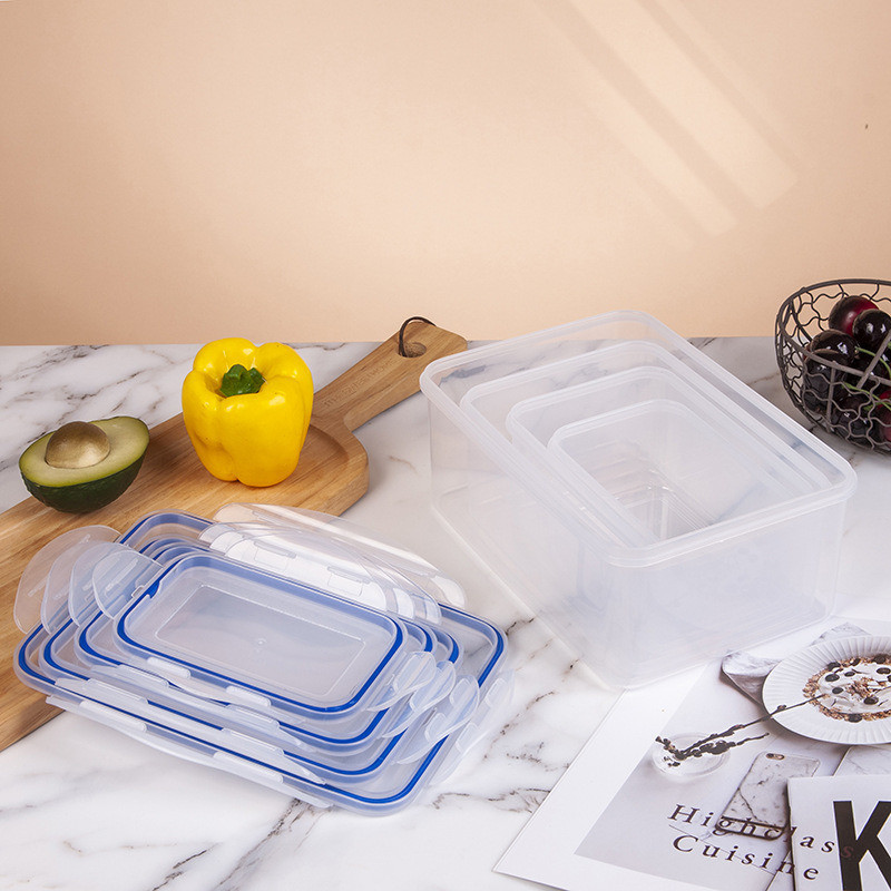 Simple Style Refrigerator Plastic Box for Clear Vegetable and Fruit Storage US Currency