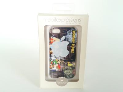 Foil o carimbo da caixa de empacotamento do presente feito sob encomenda para o caso de Iphone, empacotamento da placa de cartão impresso do Perolado-brilho