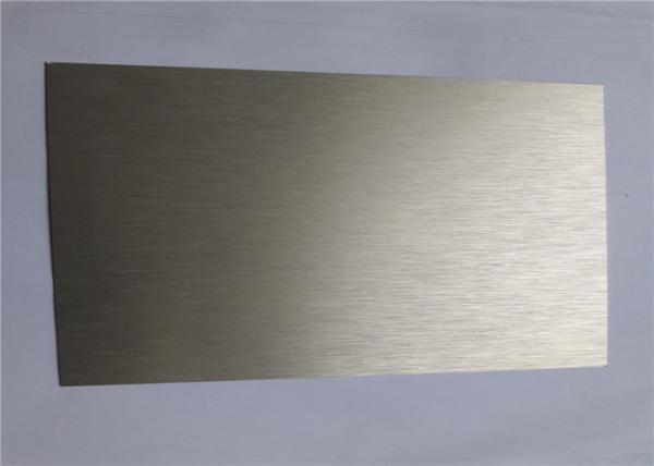 Custom Width Painted Aluminium Sheet , High Strength Brushed Aluminum Panels