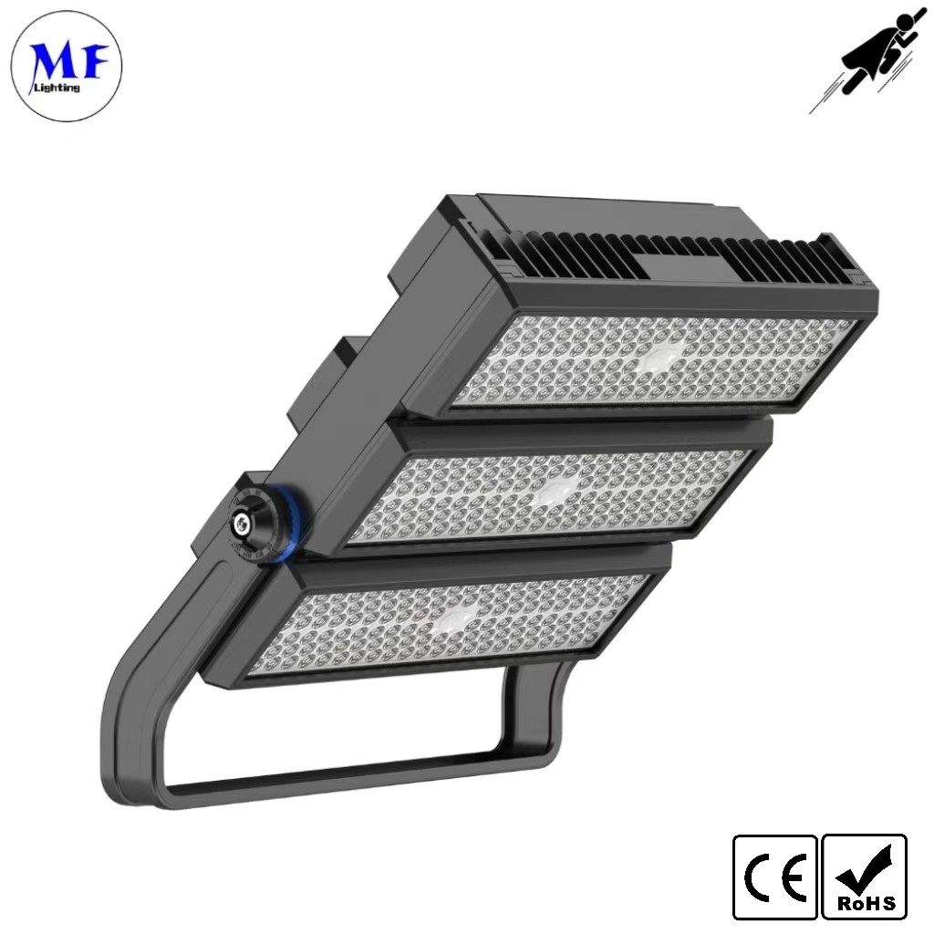 900W IK10 светодиодный стадионный свет высокий мачта свет модульный дизайн 140lm/W IP66 водонепроницаемый 10°/25°/45°/60°/90° Для гавани