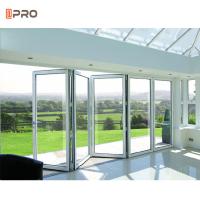 Powder Coating Aluminum Bifold Doors heat preservation