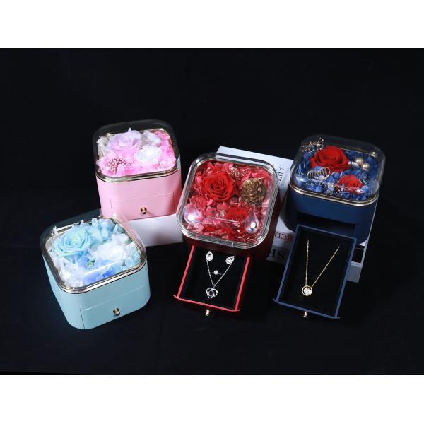 gift box with flowers