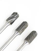 rebarbas giratórias cilíndricas do arquivo do carboneto de tungstênio do corte de multa de 3mm