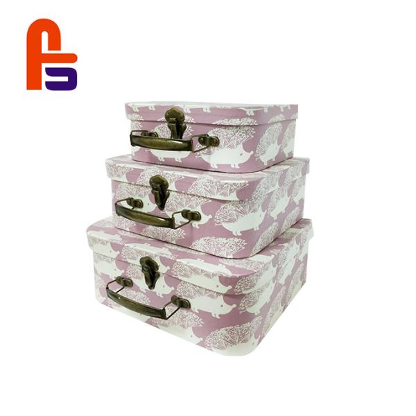 Custom CMYK Sturdy  With Lids Screen Printing	Cardboard Gift Boxes