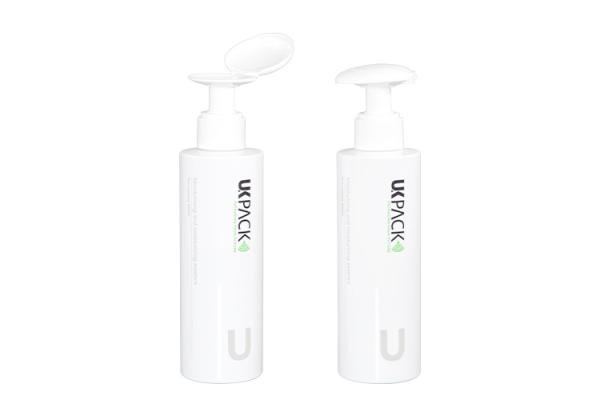 200ML PET Remover Pump Bottle For Personal Care  PCR pump and bottle cosmetic packaging