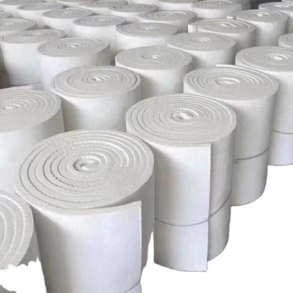 Coberturas de fibras cerâmicas de aluminosilicato personalizadas para fornos da indústria aeroespacial de fundição de metais não ferrosos e petroquímica
