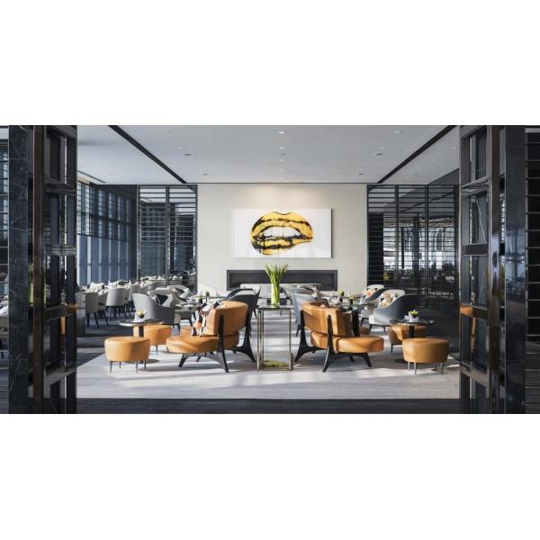 Três cinco projetos de Ash Wood Veneer Minimum Lifestyle do hotel da estrela