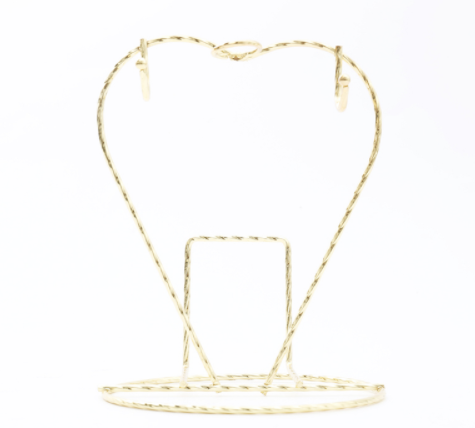 Rustproof 6 Hooks Iron 5KG Bearing Cup Holder Stand