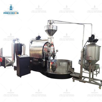 Roastador de café industrial de fábrica profissional 120 kg 1-2 minutos Tempo de arrefecimento