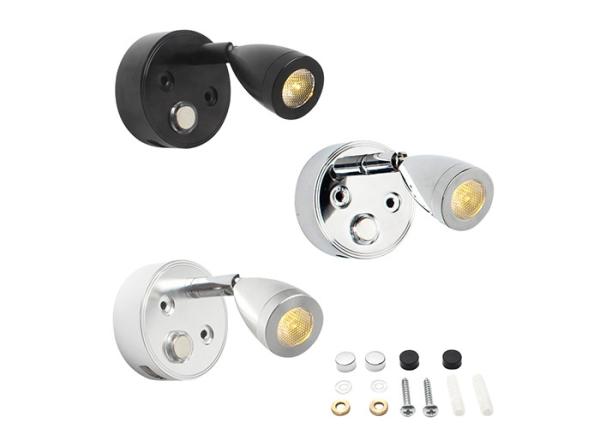 Yacht Reading 12V 10-30V Room Touch Dimming LED Lights Tri Color Switch