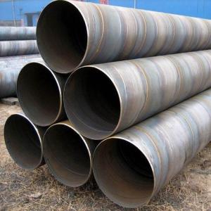 Tube rond laminé à chaud sans couture Sch80 de tuyau d'acier au carbone d'api 5L