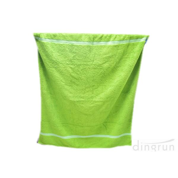 100% Cotton Long Bath Towels , Organic Cotton Towels For Swimming Pool