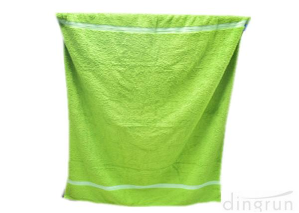 100% Cotton Long Bath Towels , Organic Cotton Towels For Swimming Pool