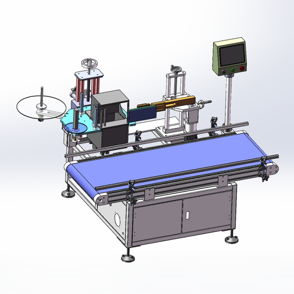 High Speed Printing Labeling Machine Applicator For Plastic Bottle Box 100Pcs/Min