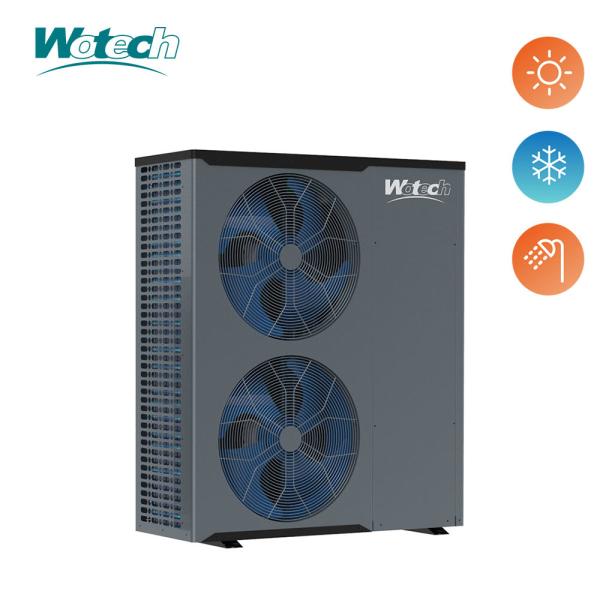 Wifi Control 3 Phase Air Source Heat Pump R32 Inverter Water Heater 22kw For House Heating