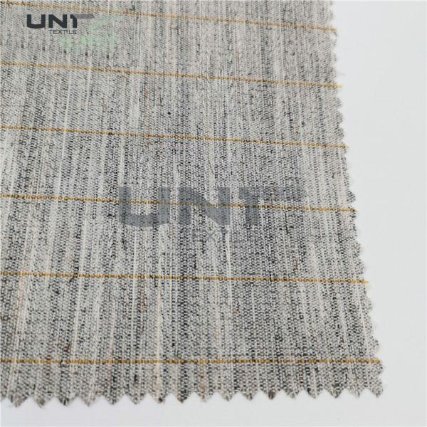 Grey Extruded Fusing Knitted Hair Interlining 160cm Width