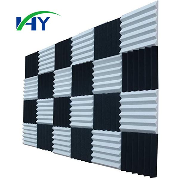 Acoustic Foam Panels 30x30cm or Customized Self Adhesive Flame Retardant Wall Mount Soundproofing Panels Bulk Supply Ideal for Studio and Office