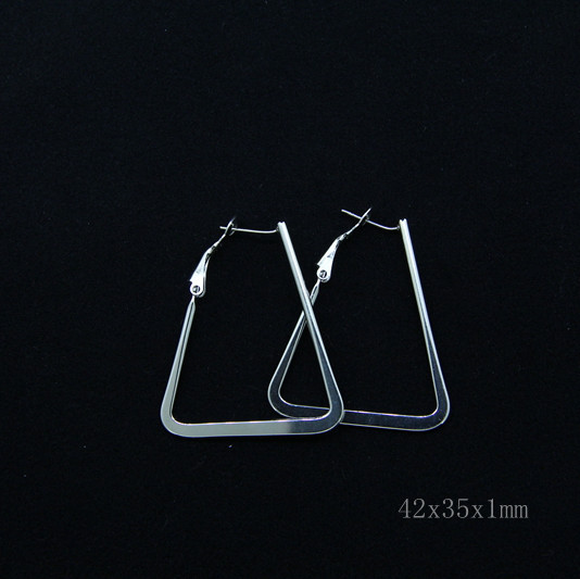 Classic 316L Stainless Steel Fashion Jewelry Earrings Hoops Earrings LEH24