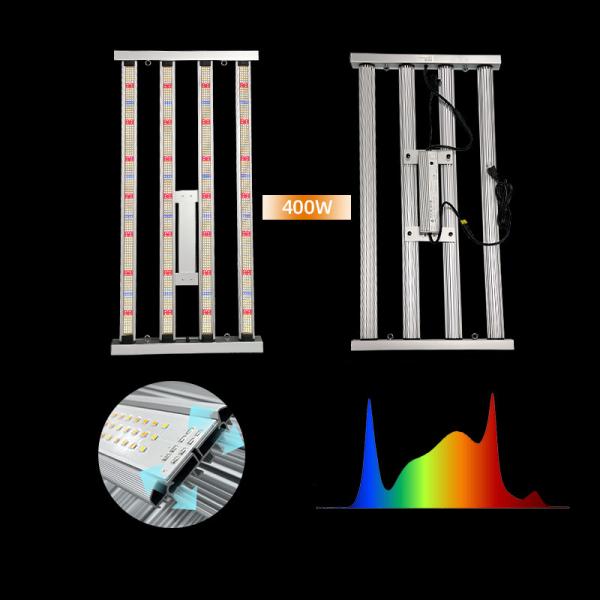 成長ライト 400W ディムブル フルスペクトル 2x4ft ウェッド LED 補給