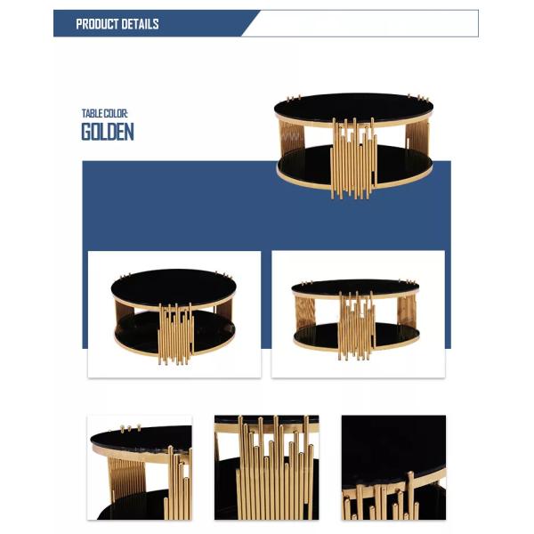 Nordic Minimalist Custom Stainless Steel Furniture Living Room End Table