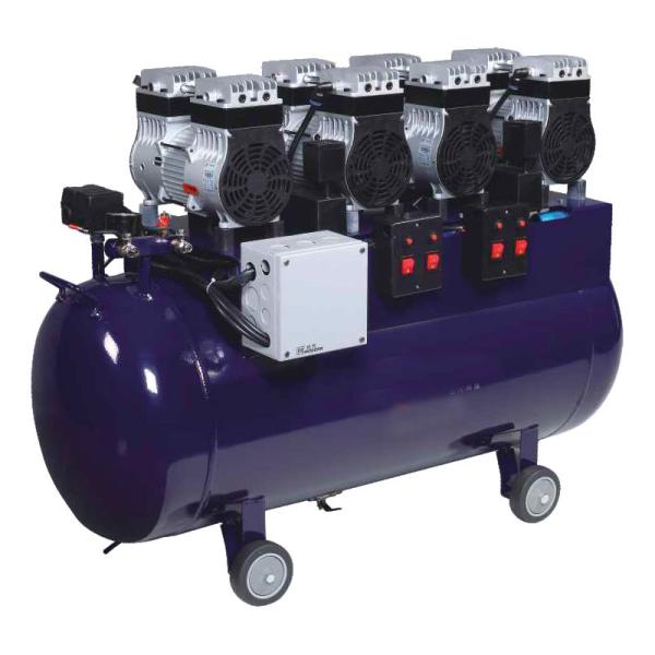 Compressor dental de ar livre de óleo silencioso para cadeira dental Multiscene 1 a 5
