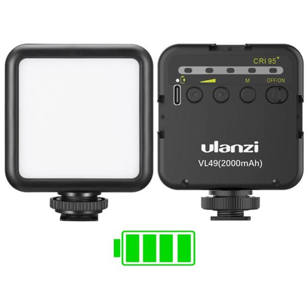Rechargeable 12w Led Portable Fill Light With Adjustable Angle And Usb Power