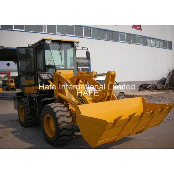 Capacidade padrão da cubeta do ³ máximo compacto de 3 toneladas da força de fuga 1.8m do carregador 55KN da roda