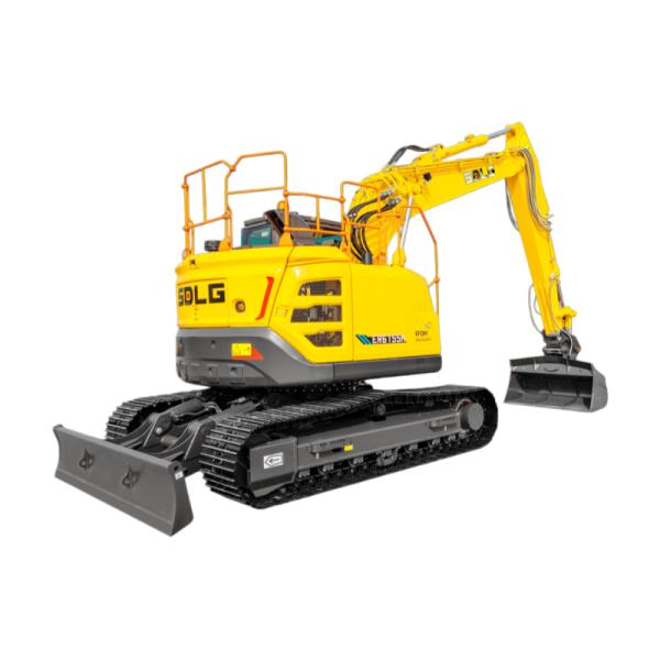 SDLG Lingong Track Type Digger 15.2tons Er6155h Excavator With 0.55m³ Bucket