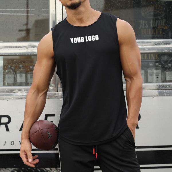 Digital Printing XMAMLON OEM RTS QUICK DRY Gym Marathon Running Vest for Men's Fitness