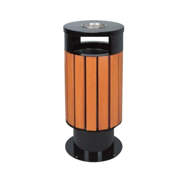Residential Property Park square Classification Environmental protection Imitate Wooden Outdoor Garbage Can