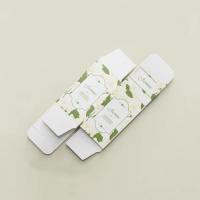 Imprimé sur mesure Parfum biodégradable beauté soins de la peau Cosmétiques Boîte d'emballage Boîte de papier en relief