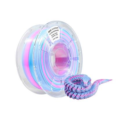 3D Printer Filament Silk Tri-color Rose Red Blue White 1000g Dimensional Accuracy +/- 0.02mm