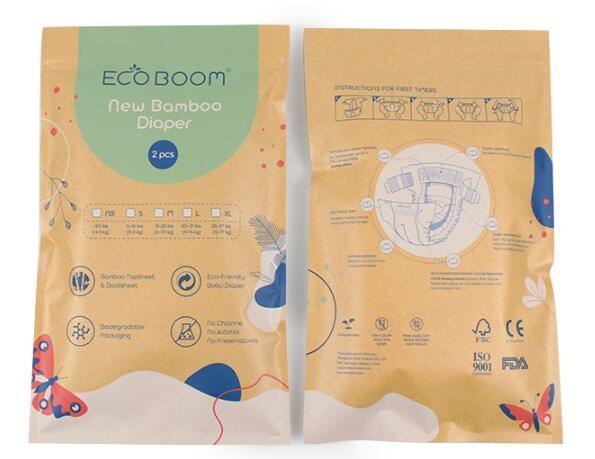 Custom High Quality Kraft Paper Zipper Lock Stand up Plastic Bag Coffee, Tea Foods Packaging Bag