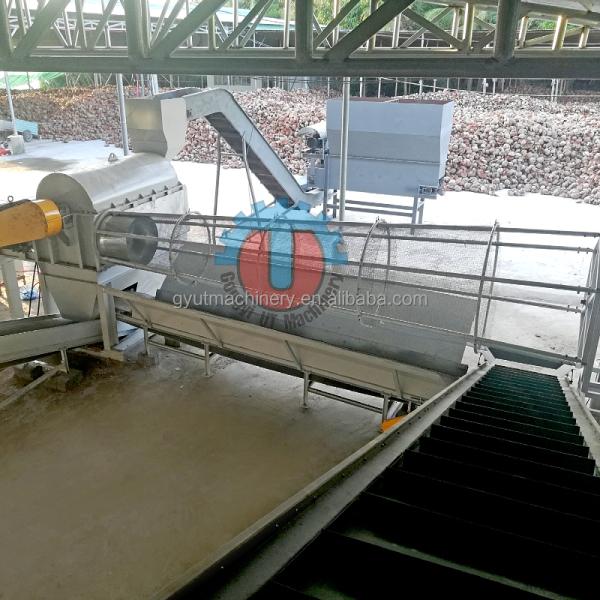 Машина для обработки кокосовых волокон для фермерских хозяйств Машина для измельчения кокосовых волокон