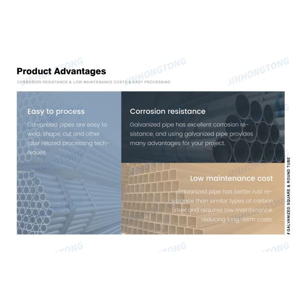 GB/T3094 Z60 Z100 SHS RHS ERW Hollow Section round Square Steel tube Bare Oiled Galvanized Painted tube Spiral Welded Pipe