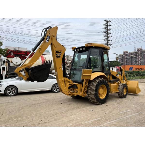 Used Japan Original Paint Loader JCB 3CX High Operating Efficiency HINO Engine