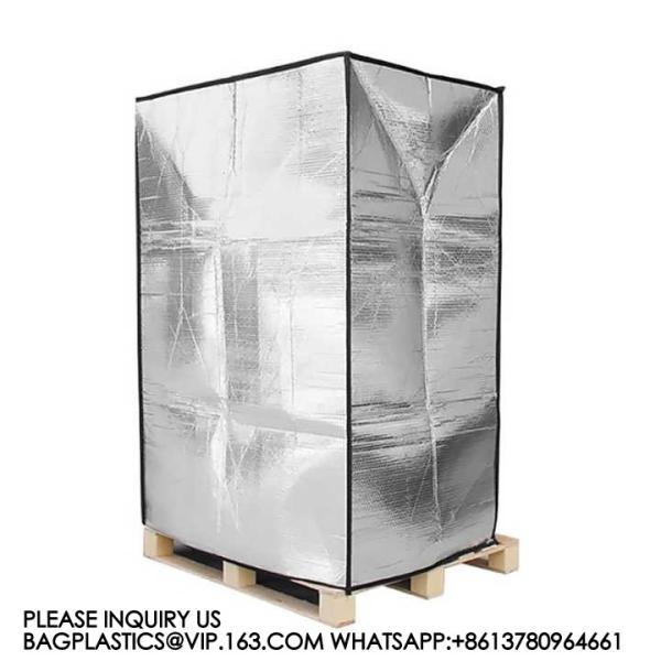 Hot Sale High Quality Tray Cover, Heat Insulation Materials Epe Foam Foil Aluminum Foil Pallet Cover