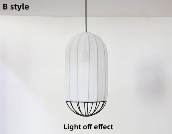 Modern and Minimalist Fabric Chandeliers Restaurants Living Rooms Hotels Homestays Lanterns lamp(WH-AP-594)