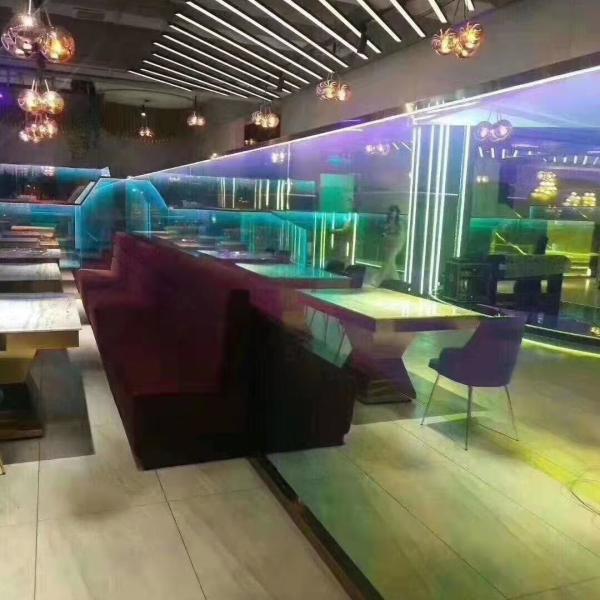 Серебряное прозрачное дихроическое стекло для витражей