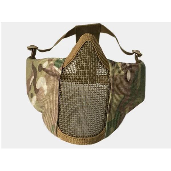 Tactical Steel Wire Protector Mask, Mesh Mask, Ninja Tactical Mask With Full Face Protection For Outdoor