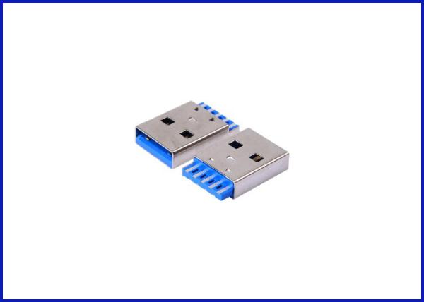 USB 3.0 A type male solder type