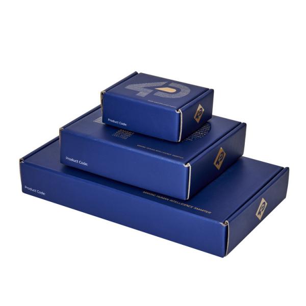 Customized Logo Recycled Corrugated Boxes For T Shirt Packaging Boxes