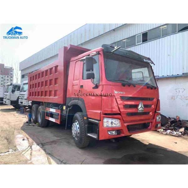 2015 Year 25 Tons Used HOWO Dump Truck With 100% New Cargo Box